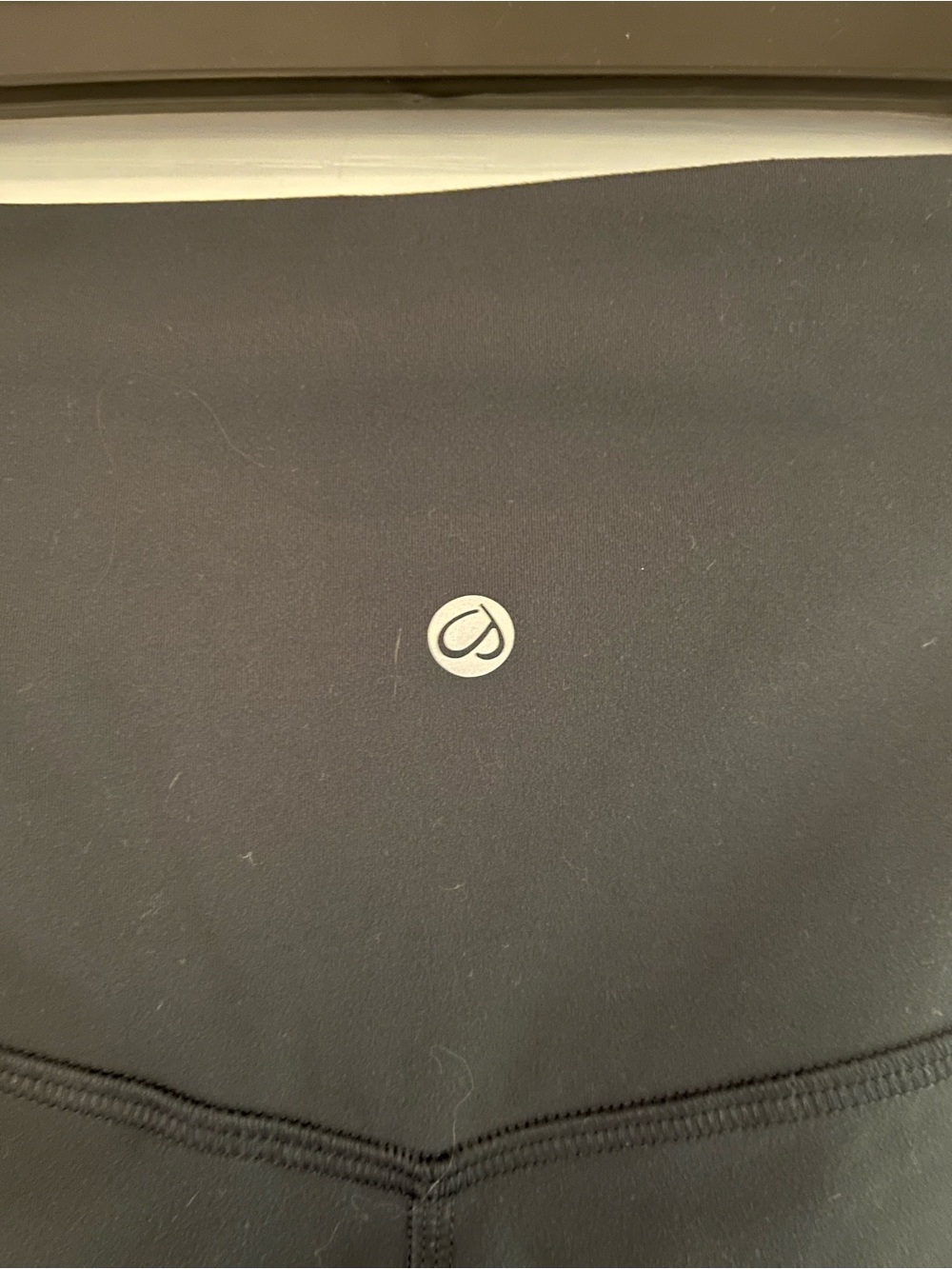 CRZ YOGA Black High-Rise Workout Leggings - Picture 3 of 4